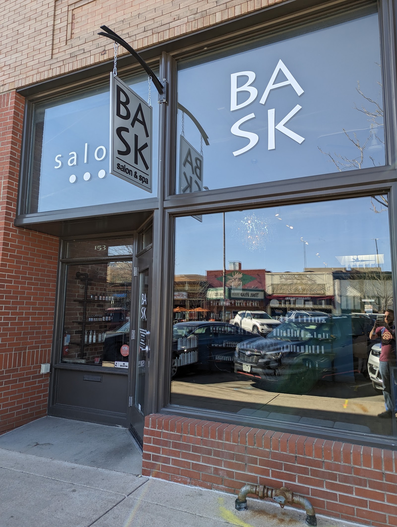 BASK Salon and Spa nail work in Fort Collins, Colorado